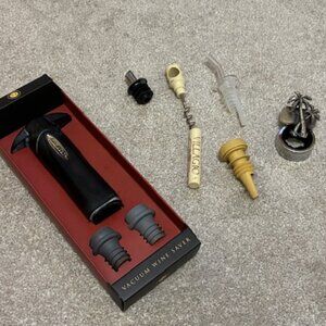 Wine Accesories - Elegant Drip Rings and Pour Spouts